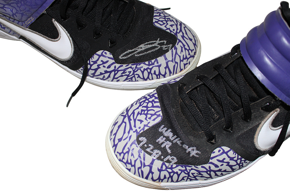 Trevor Story Signed Colorado Rockies Game Used Nike Cleats Walk Off HR