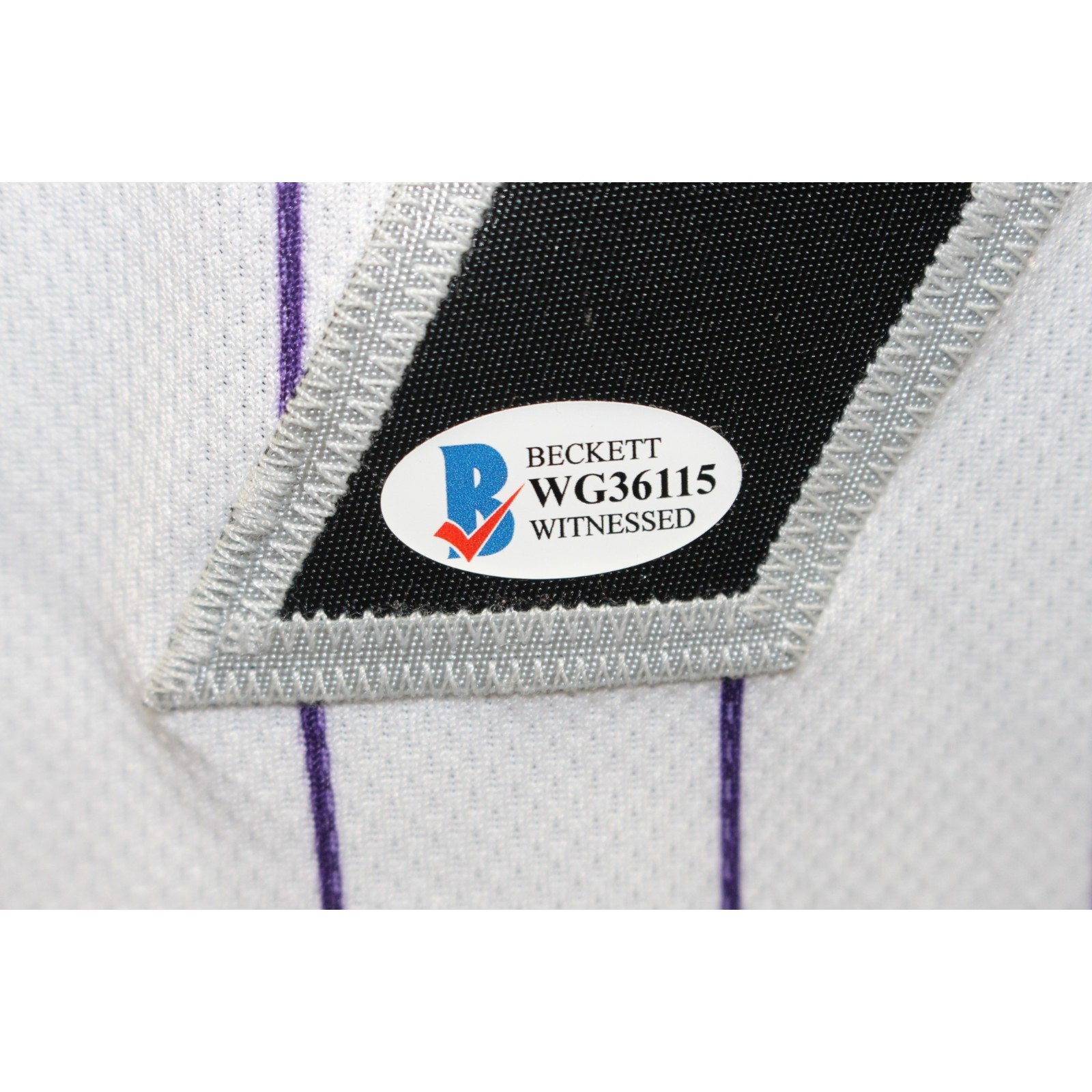 Trevor Story Signed '18 ASG Game Used Photomatched Rockies Jersey Bekett 57817 11 Trevor Story Signed '18 ASG Game Used Photomatched Rockies Jersey Bekett 57817
