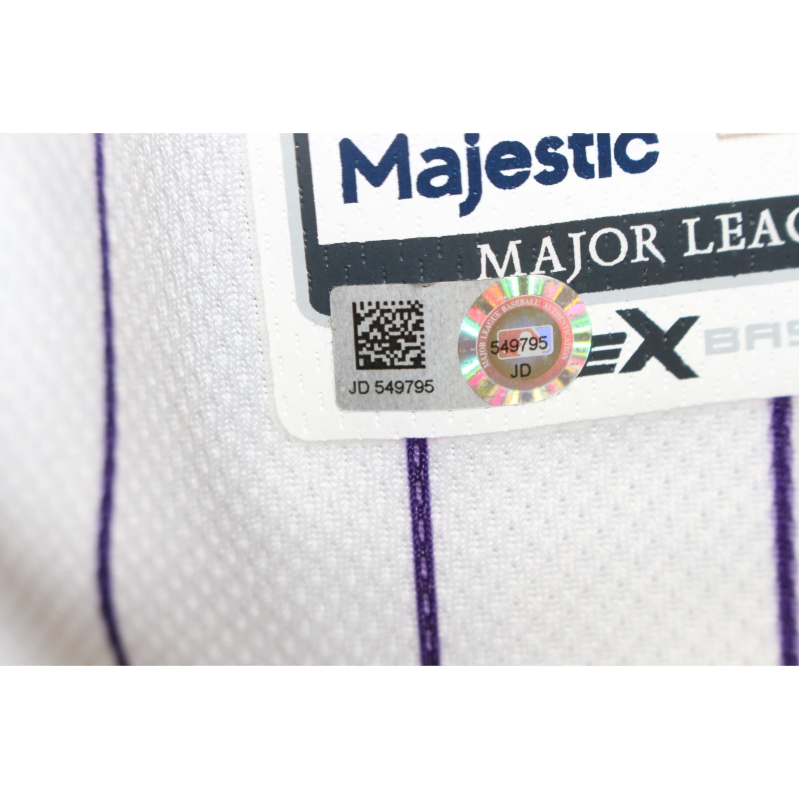 Trevor Story Signed '18 ASG Game Used Photomatched Rockies Jersey Bekett 57817 4 Trevor Story Signed '18 ASG Game Used Photomatched Rockies Jersey Bekett 57817