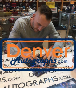 Trevor Story Autographed/Signed Colorado Rockies 8x10 Photo JSA 24193