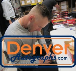 Trevor Story Autographed Colorado Rockies Mothers Day OML Baseball JSA 24188