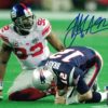 Michael Strahan Autographed/Signed New York Giants 8x10 Photo BAS 25945 PF