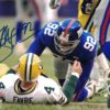 Michael Strahan Autographed/Signed New York Giants 8x10 Photo BAS 25946 PF