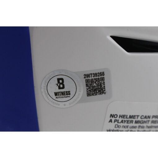 Michael Strahan Autographed New York Giants SpeedFlex Helmet Beckett 49845
