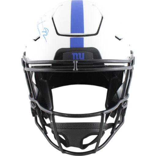 Michael Strahan Autographed New York Giants SpeedFlex Helmet Beckett 49845