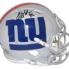 Michael Strahan Autographed/Signed New York Giants AMP Mini Helmet BAS 25999