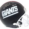 Michael Strahan Autographed New York Giants TB Authentic Helmet HOF BAS 26002