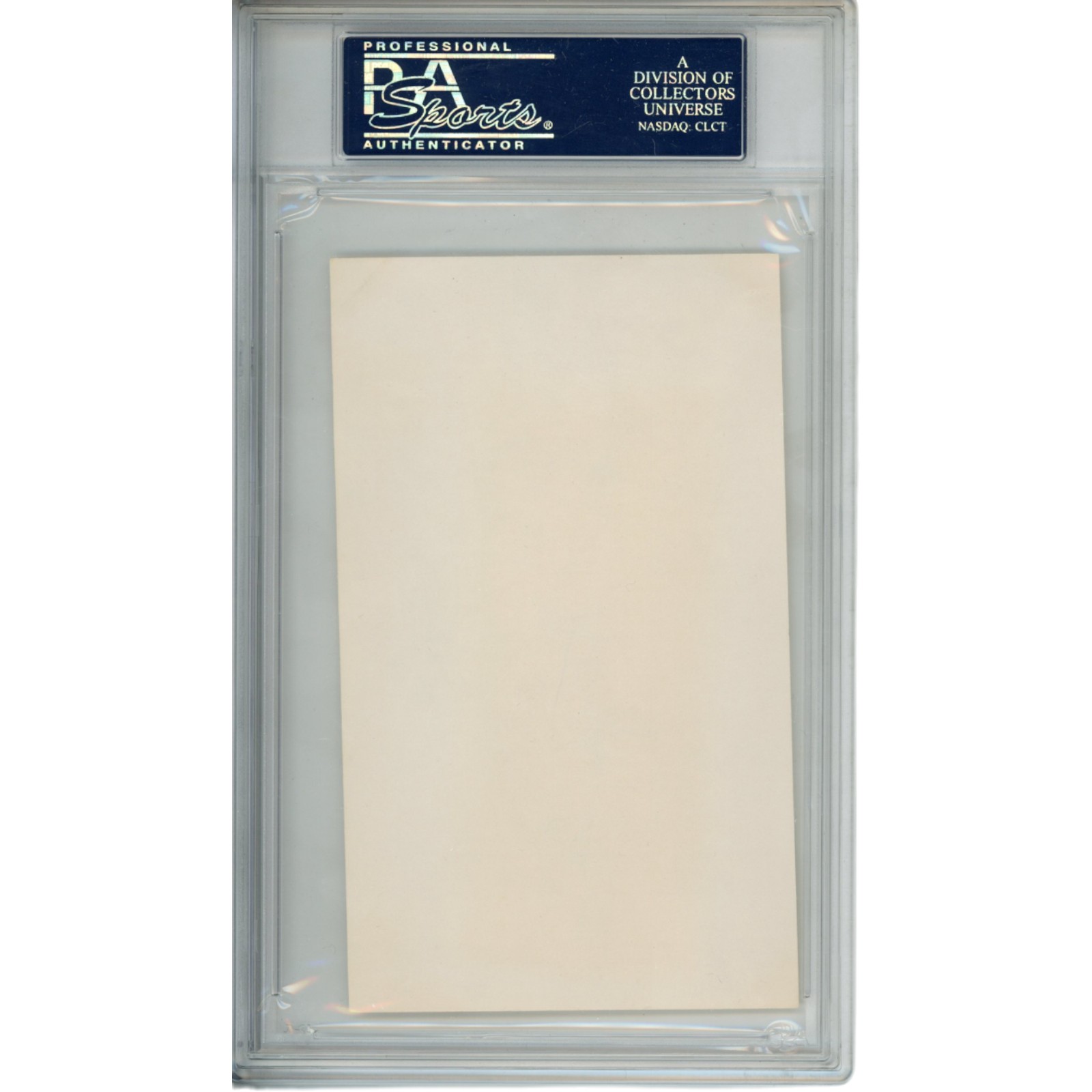 Joe Stydahar Autographed/Signed Chicago Bears 3x5" Cut PSA Slabbed 54787