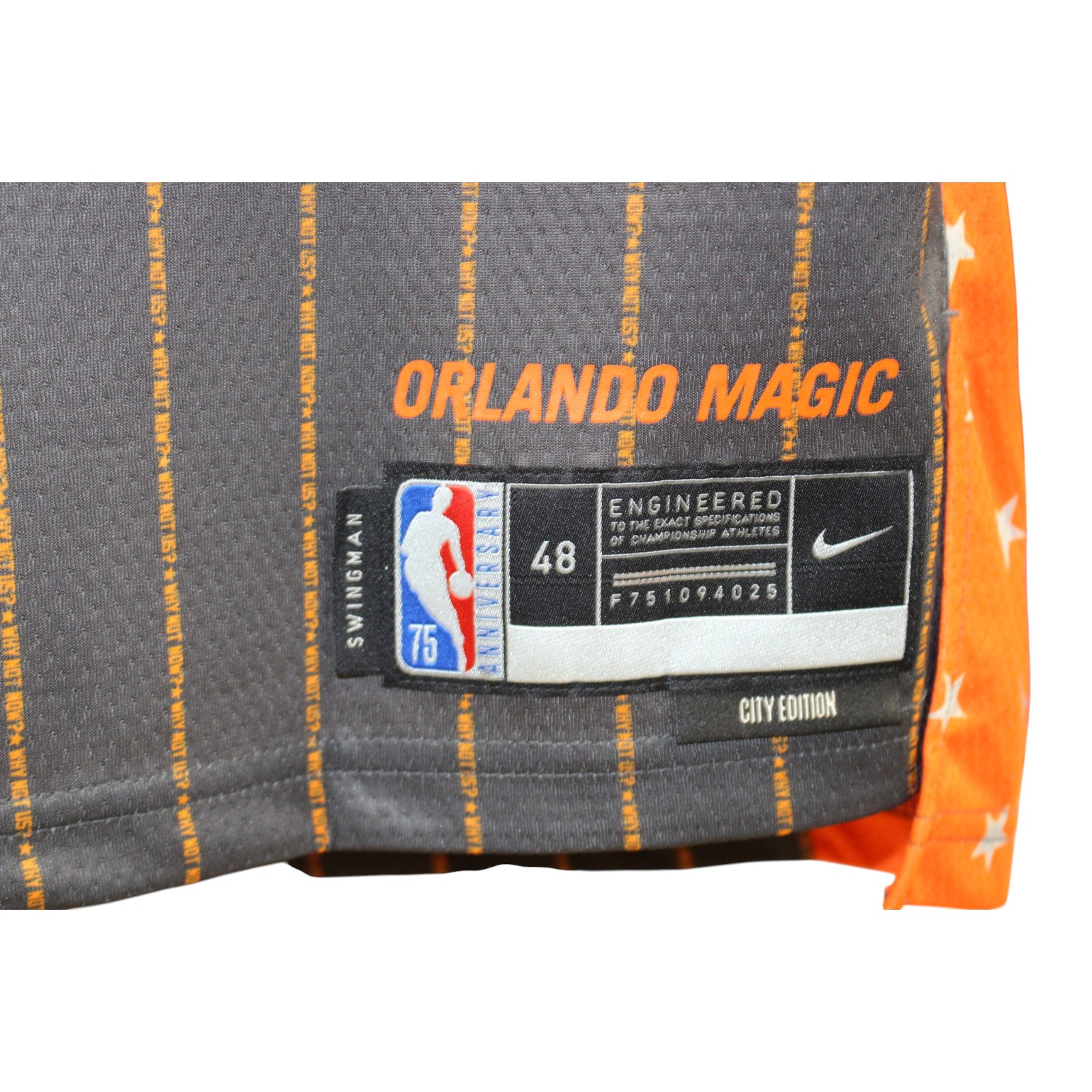 Jalen Suggs Autographed Orlando Magic Nike Mixtape Sz 48 Jersey Fanatics 57915 7 Jalen Suggs Autographed Orlando Magic Nike Mixtape Sz 48 Jersey Fanatics 57915