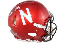Ndamukong Suh Signed Nebraska Cornhuskers Authentic Flash Helmet Beckett 52772