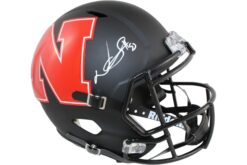 Ndamukong Suh Autographed Nebraska Cornhuskers F/S AMP Helmet Beckett WIT 52777