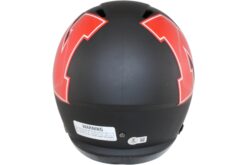 Ndamukong Suh Autographed Nebraska Cornhuskers F/S AMP Helmet Beckett WIT 52777