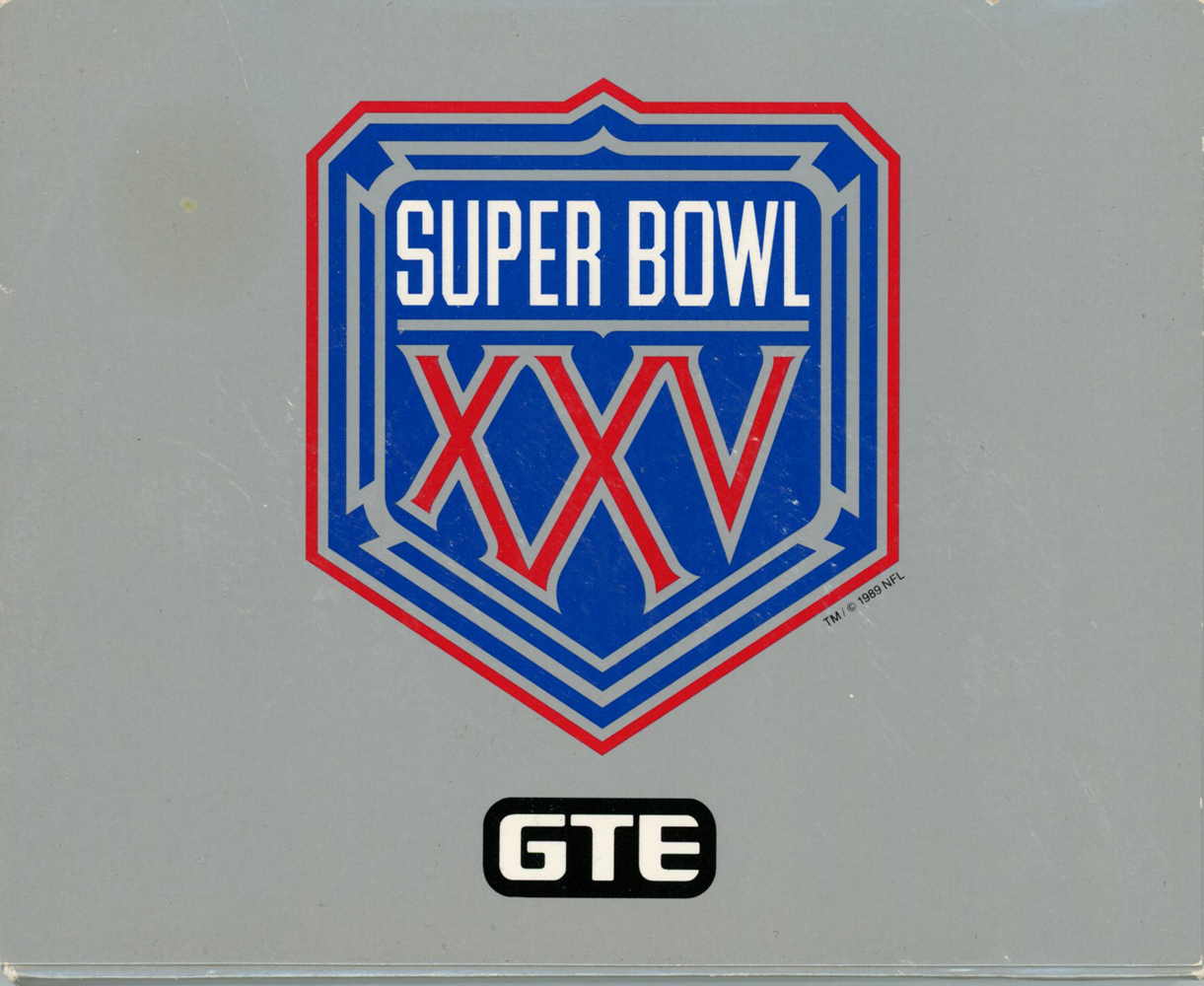 Super Bowl XXV Silver Anniversary Theme Art Cards As Is 32264