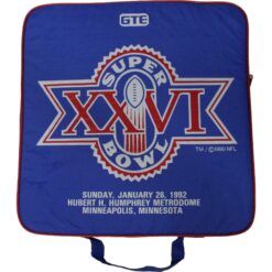 Super Bowl XXVI Seat Cushion Washington Redskins vs Buffalo Bills 45871