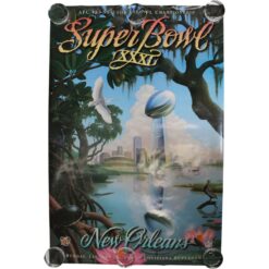 Super Bowl XXXI Green Bay Packers New Orleans 20x30 Vintage Poster 57571