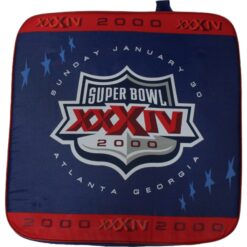 Super Bowl XXXIV Seat Cushion St Louis Rams vs Tennessee Titans 45869