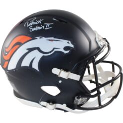 Patrick Surtain Autographed Denver Broncos Authentic Helmet Beckett 54641
