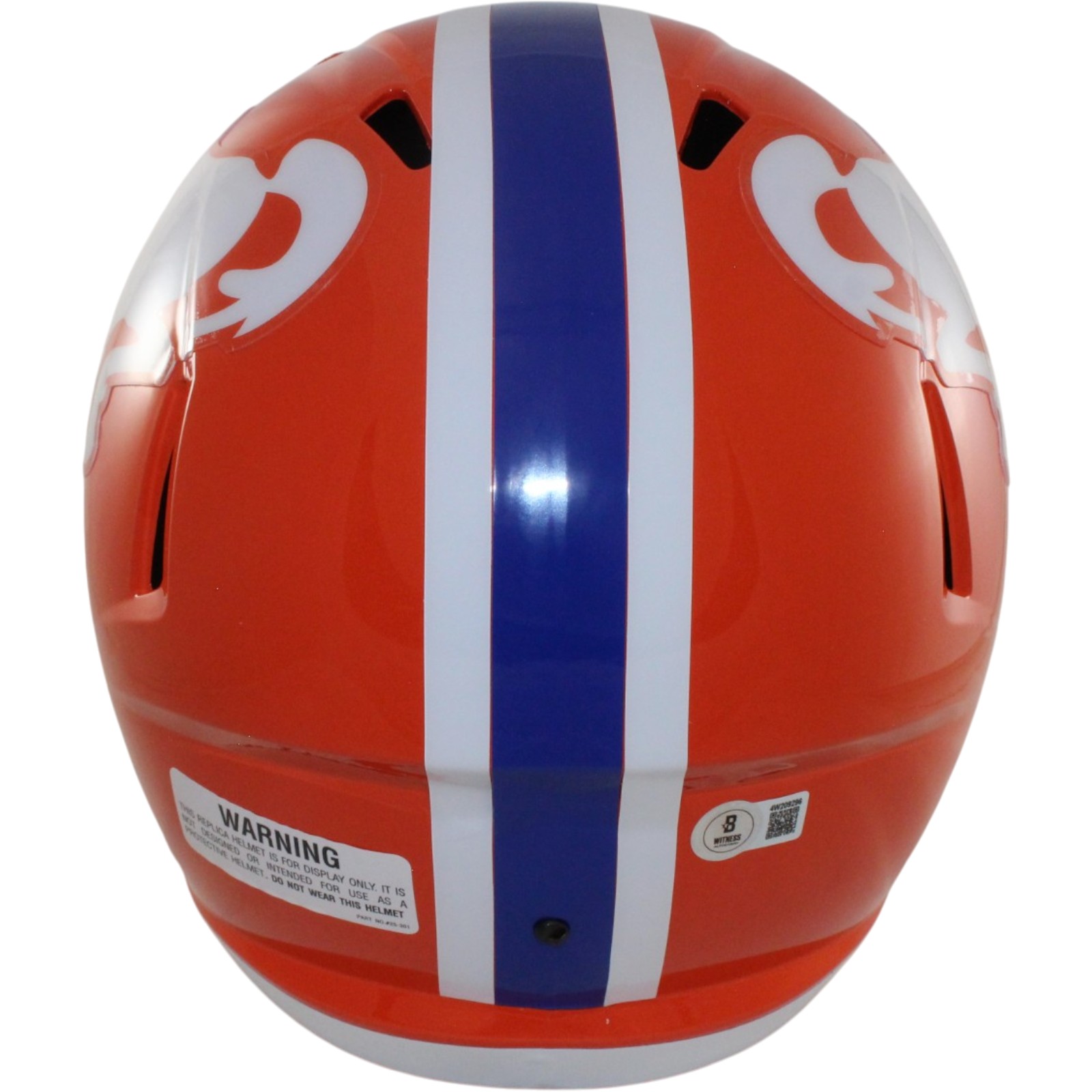 Patrick Surtain Autographed Denver Broncos F/S TB Helmet Beckett Witness 56410 3 Patrick Surtain Autographed Denver Broncos F/S TB Helmet Beckett Witness 56410