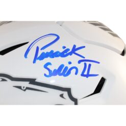 Patrick Surtain Autographed Denver Broncos Speedflex 24 STS Helmet Beckett 54646