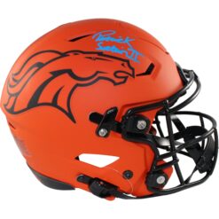 Patrick Surtain Autographed Denver Broncos Speedflex Rave Helmet Beckett 54644
