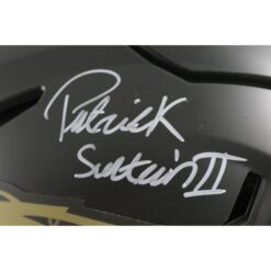 Patrick Surtain Autographed Denver Broncos Speedflex 25 STS Helmet Beckett 54645