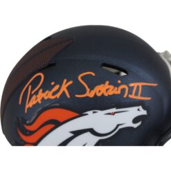 Patrick Surtain Autographed Denver Broncos Mini Helmet Beckett Witness 54660