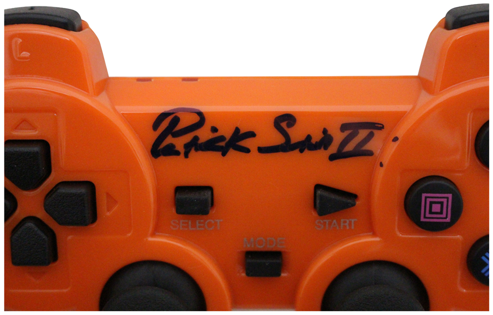 Patrick Surtain II Autographed Denver Broncos Orange PS2 Controller JSA