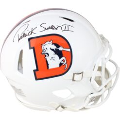 Patrick Surtain Autographed Denver Broncos Authentic Helmet 23 Alt Beckett 53130