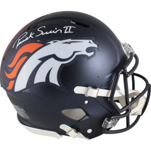 Patrick Surtain Autographed/Signed Denver Broncos Authentic Helmet Beckett 49837
