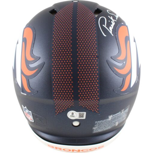 Patrick Surtain Autographed/Signed Denver Broncos Authentic Helmet Beckett 49837