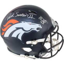 Patrick Surtain Autographed Denver Broncos Pro Helmet 24 DPOY Beckett W 53129
