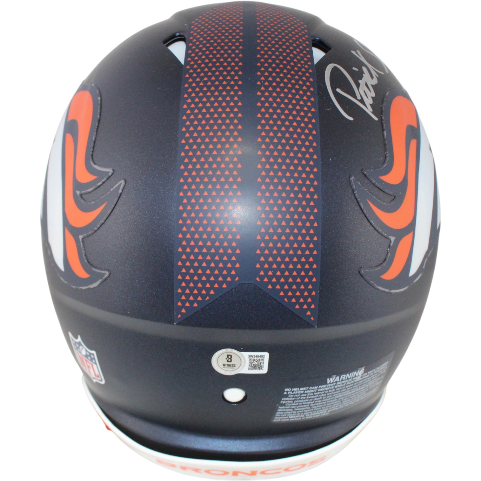Patrick Surtain Autographed Denver Broncos Authentic Helmet Beckett W 53128 3 Patrick Surtain Autographed Denver Broncos Authentic Helmet Beckett W 53128