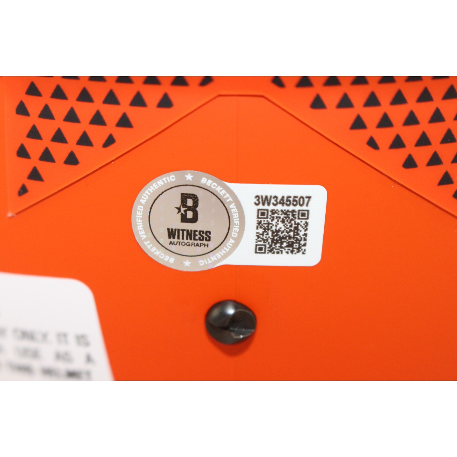 Patrick Surtain Autographed Denver Broncos F/S Rave Helmet Beckett WIT 53137 4 Patrick Surtain Autographed Denver Broncos F/S Rave Helmet Beckett WIT 53137