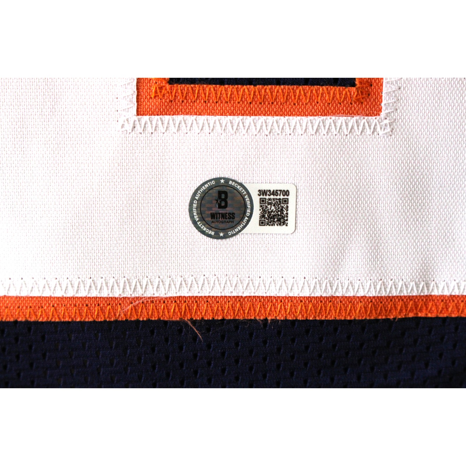 Patrick Surtain Autographed Pro Style sz XL Blue Jersey Beckett Witness 53127 3 Patrick Surtain Autographed Pro Style sz XL Blue Jersey Beckett Witness 53127