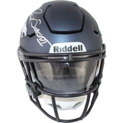 Patrick Surtain Autographed Denver Broncos Midi Helmet Beckett Witness 53132