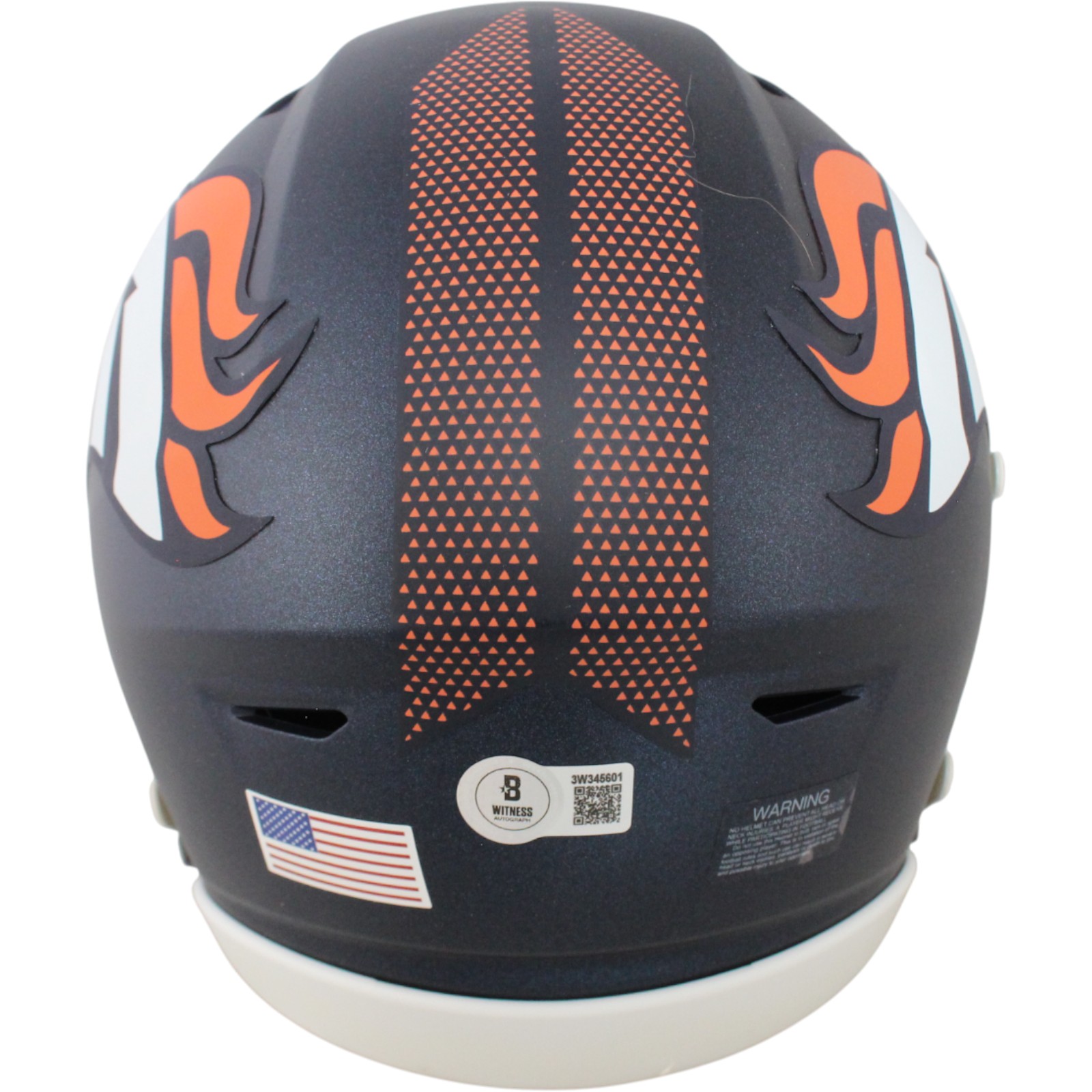 Patrick Surtain Autographed Denver Broncos Midi Helmet Beckett Witness 53132 4 Patrick Surtain Autographed Denver Broncos Midi Helmet Beckett Witness 53132