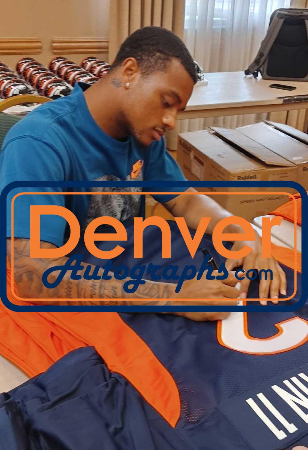 patrick surtain blue jersey
