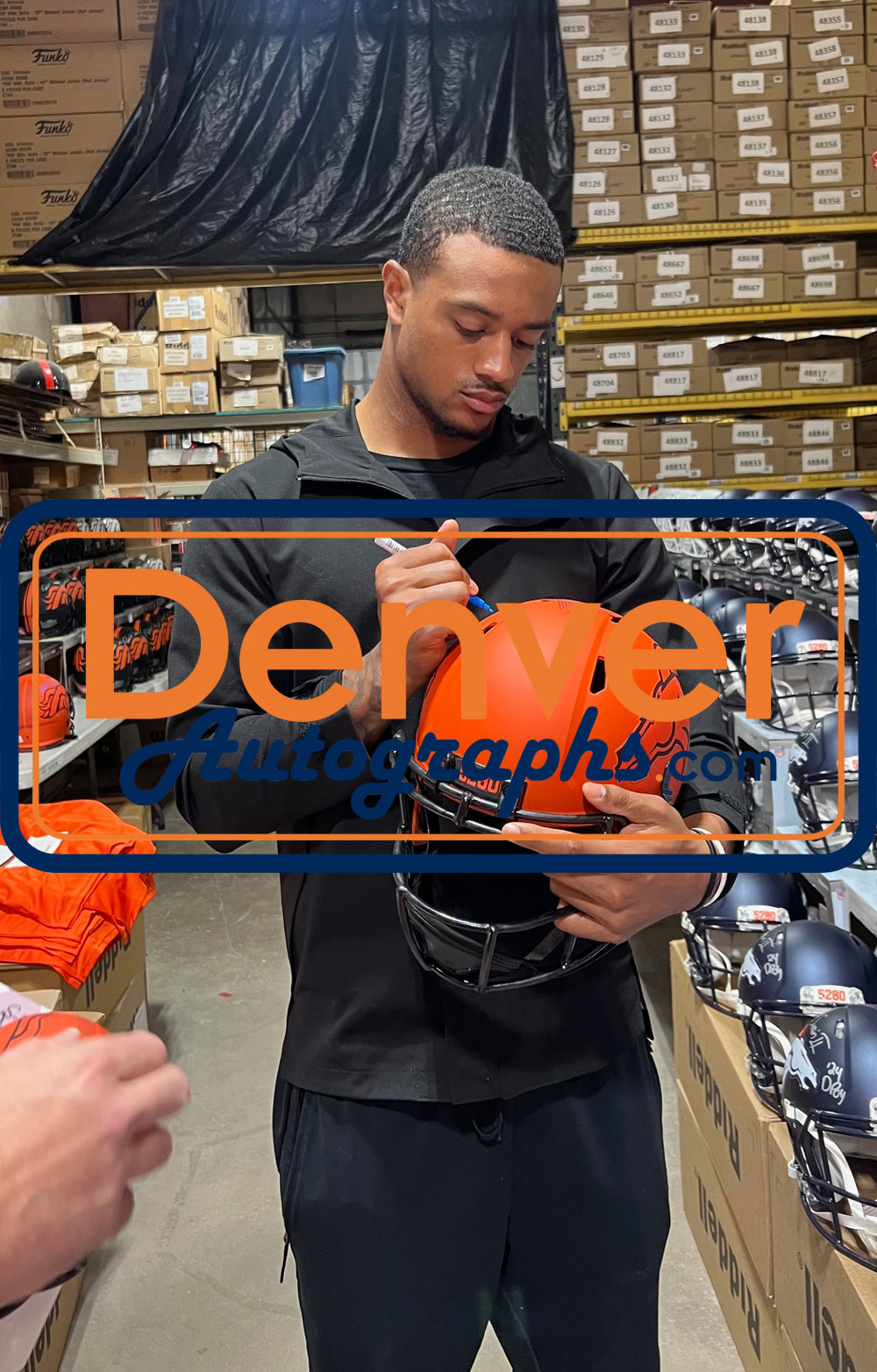 Patrick Surtain Autographed Denver Broncos F/S Rave Helmet Beckett WIT 53137 6 Patrick Surtain Autographed Denver Broncos F/S Rave Helmet Beckett WIT 53137