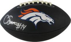 Courtland Sutton Autographed/Signed Denver Broncos Logo Football Beckett 59385