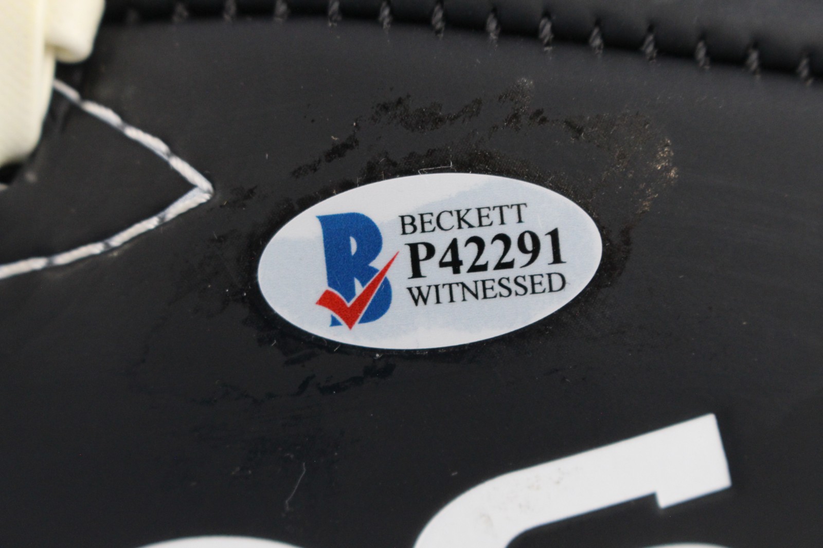 Courtland Sutton Autographed/Signed Denver Broncos Logo Football Beckett 59385 4 Courtland Sutton Autographed/Signed Denver Broncos Logo Football Beckett 59385