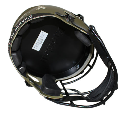Courtland Sutton Autographed Denver Broncos F/S Salute Helmet Beckett