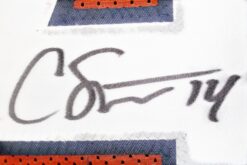 Courtland Sutton Autographed/Signed Pro Style Sz XL Orange Jersey Beckett 59394