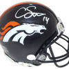 Courtland Sutton Autographed/Signed Denver Broncos Mini Helmet JSA 25812
