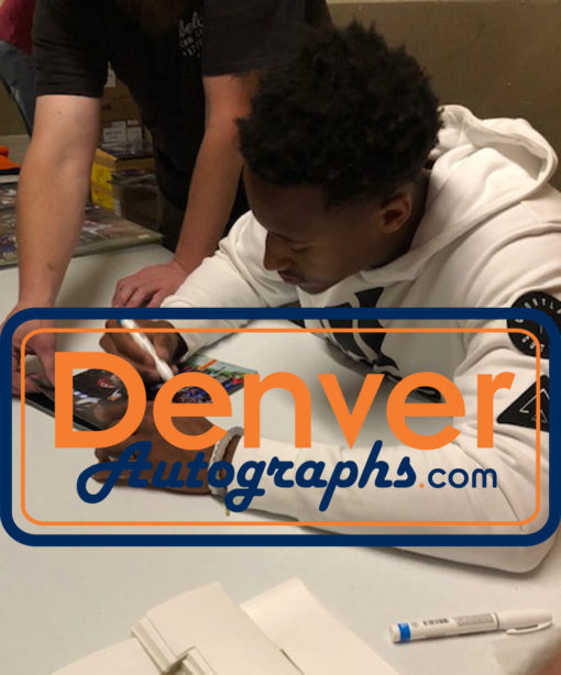 Courtland Sutton Autographed/Signed Denver Broncos 8x10 Photo JSA 25817 PF