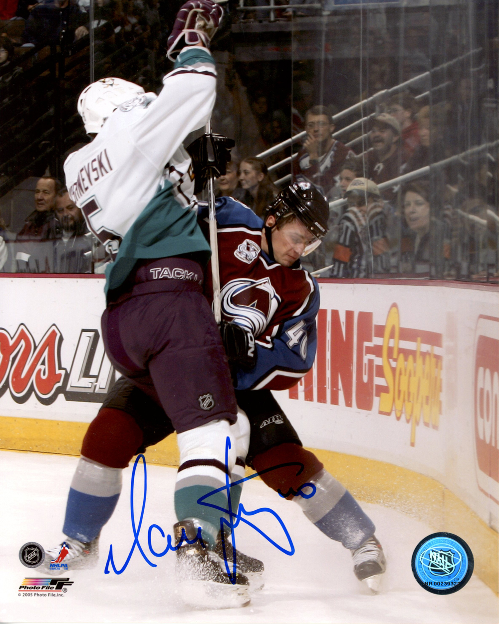 Marek Svatos Autographed/Signed Coloradom Avalanche 8x10 Photo