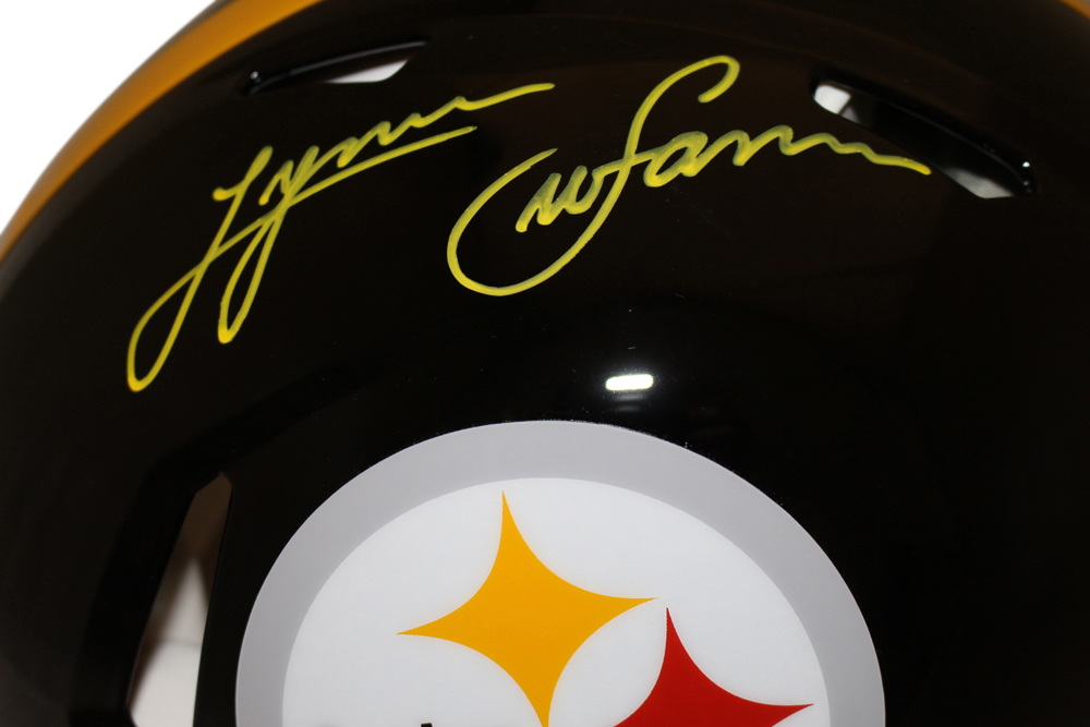 Lynn Swann Autographed Pittsburgh Steelers Speed Authentic Helmet BAS