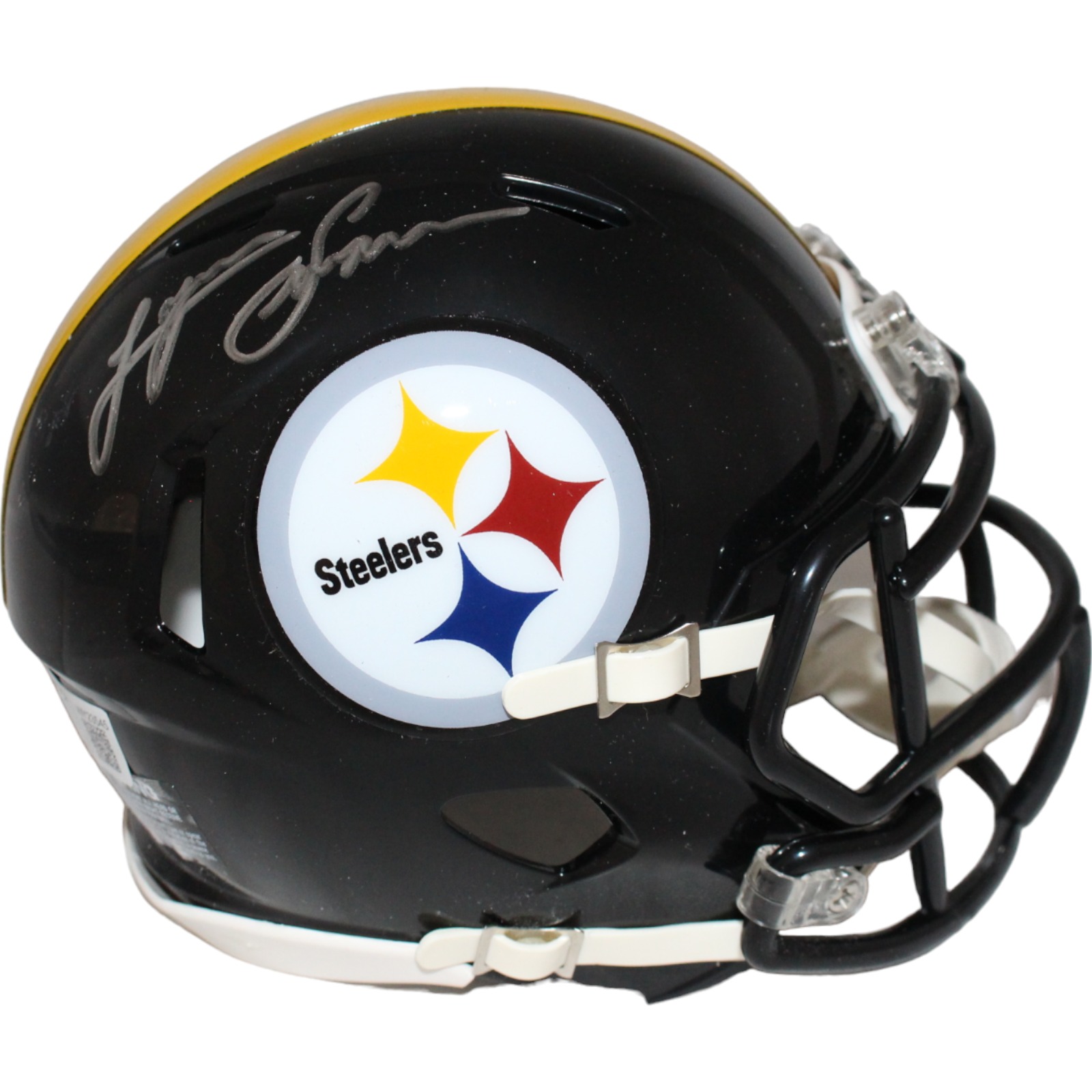 Lynn Swann Autographed Pittsburgh Steelers Speed Mini Helmet Beckett