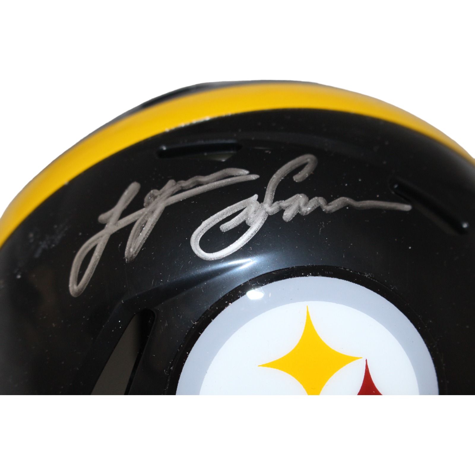 Lynn Swann Autographed Pittsburgh Steelers Speed Mini Helmet Beckett