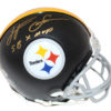 Lynn Swann Autographed Pittsburgh Steelers Mini Helmet SB X MVP BAS 24483