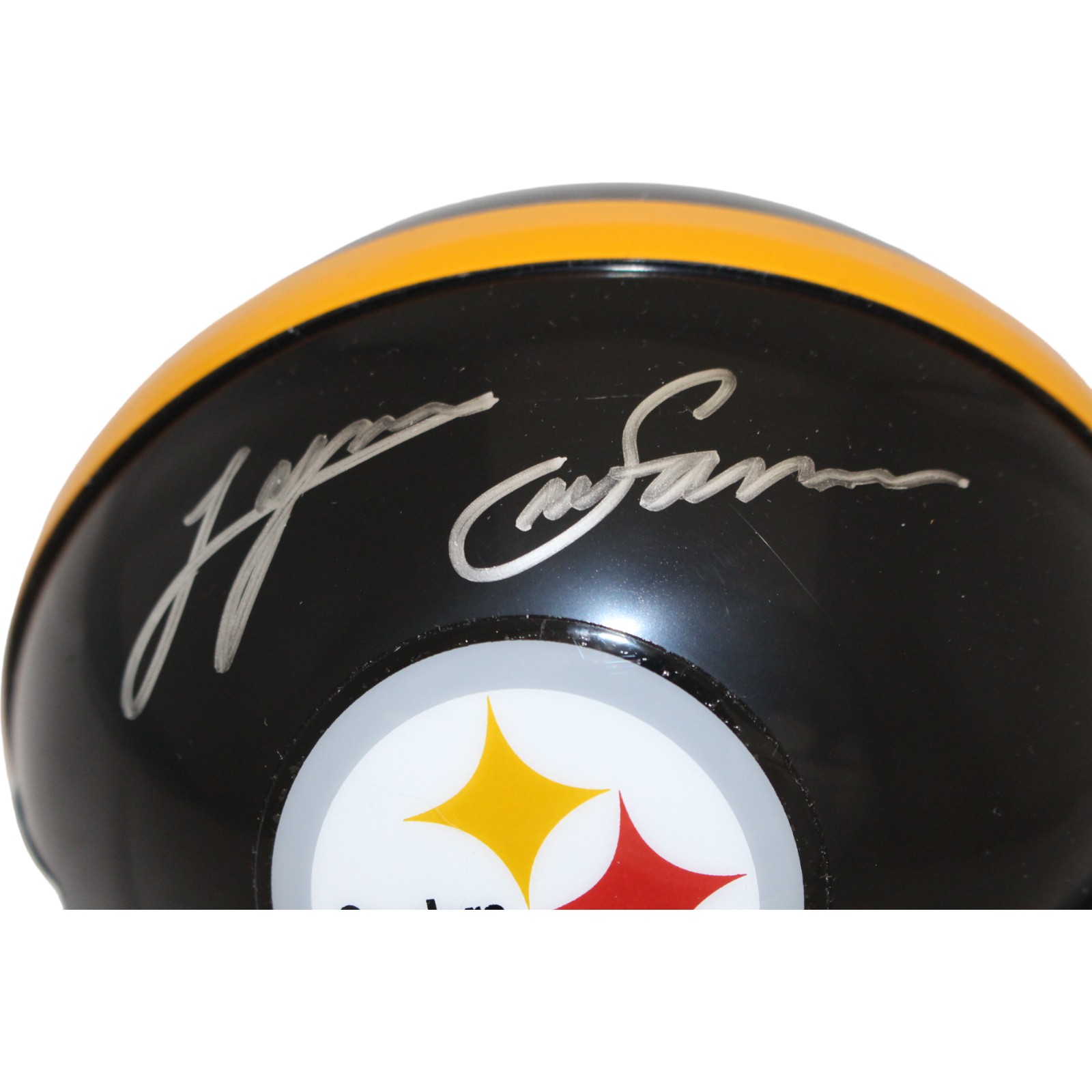 Lynn Swann Autographed Pittsburgh Steelers VSR4 Mini Helmet Beckett